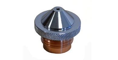 Chromed Cylindrical Nozzle Ø 1.0 Cutting Head