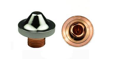 Chromed Nozzle Type D Ø 2.5 Cutting Head