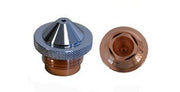 Chromed Double Nozzle Ø 1.0 Cutting Head