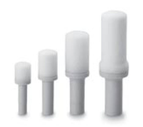 Silencer Standard  Plastic Type, Push Pull 8mm Port, 45mm Long (Replaces AN200-KM8)