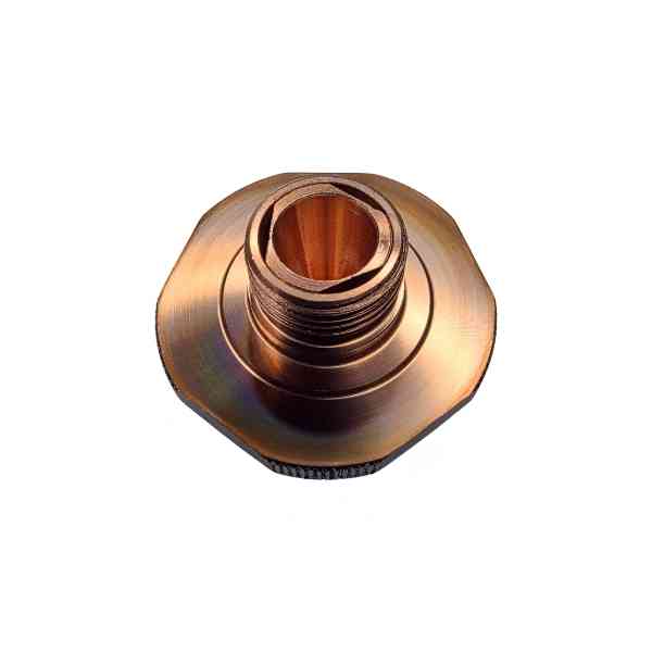 DOUBLE NOZZLE - CHROMED 2.00 MM