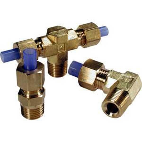 Vacuum Ejector 6Mm Push Pull For All 3 Ports 61Mm Long Fitting