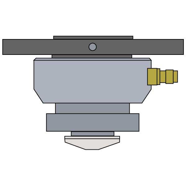  Hg Nozzle Body With Teflon Insulators Cutting Head