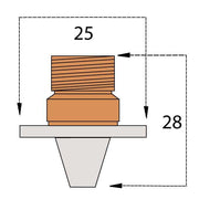  Slim Nozzle 3.5Mm Cp Cutting Head