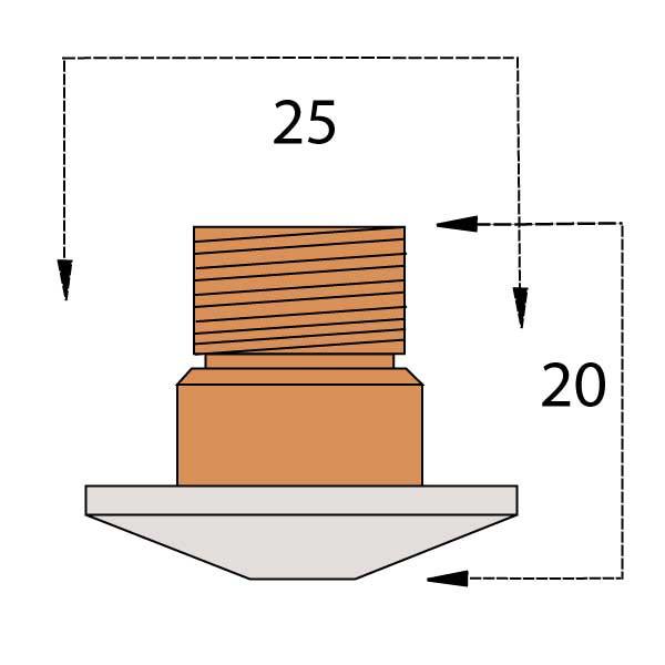  Hg Wide Nozzle 3.5Mm Cp Cutting Head