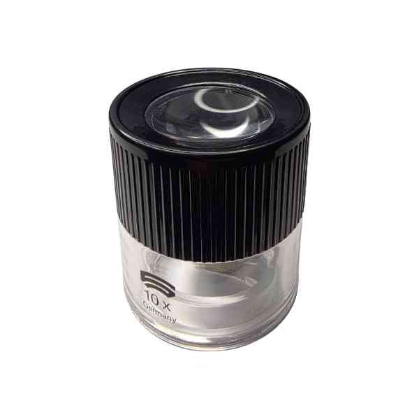 Magnifying Lens for Nozzle Centering