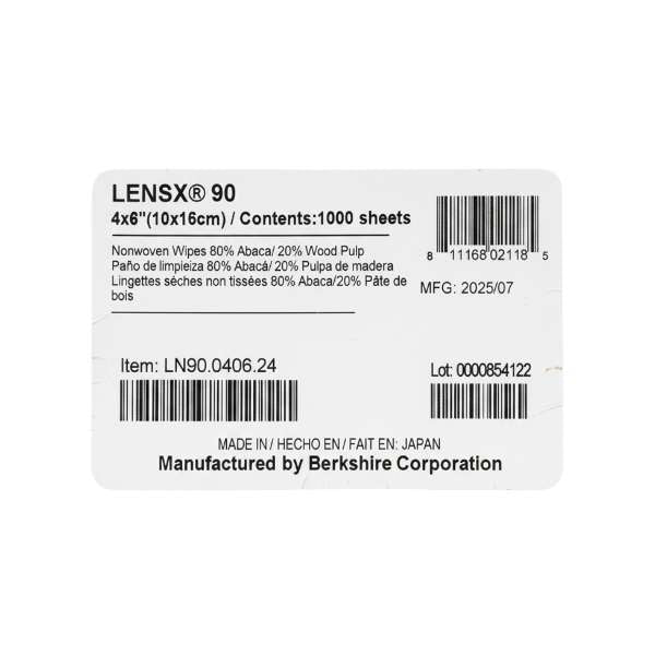 Lens Tissue
