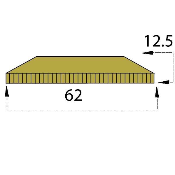  Mazak® Retainer Nut Large Brass Cutting Head