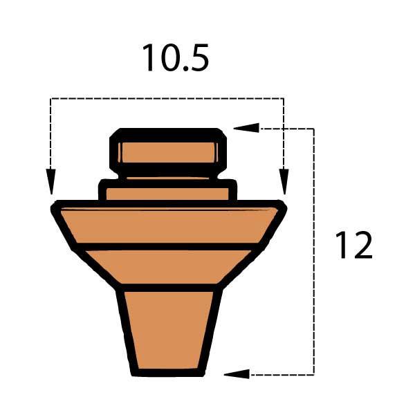  Standard 3D Nozzle 1.5Mm (10 Pack) Cutting Head