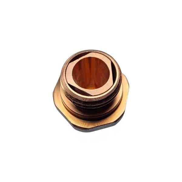Standard Nozzle Wide Chrome Plated Double 2.2mm (10 Pack)