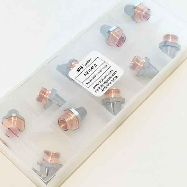  Standard Nozzle Wide Chrome Plated Double 1.5Mm (10 Pack) Cutting Head