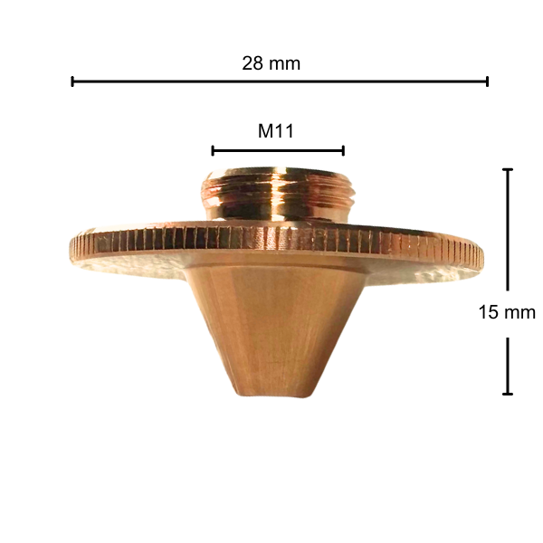 HP Nozzle Hat Shape - Single - Double - Made in Italy - 1.8mm